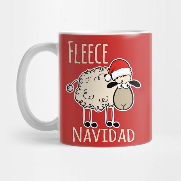 Fleece Navidad by Alema Art